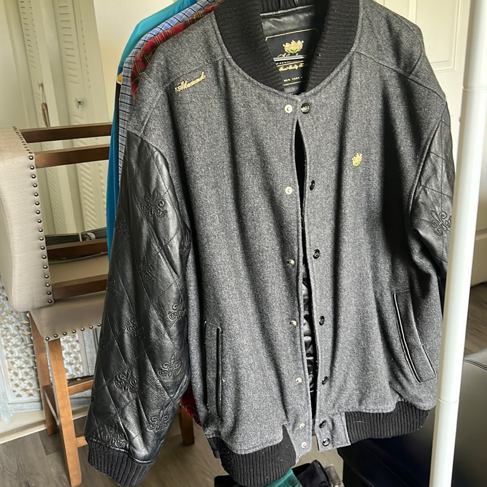 Vintage Akademiks Letterman Jacket - Picture 3 of 12